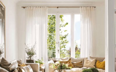 elegir cortina segun color de paredes